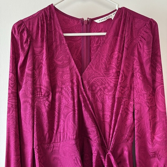 Veronica Beard Weiss Paisley Jacquard Dress 2 - Picture 3 of 16